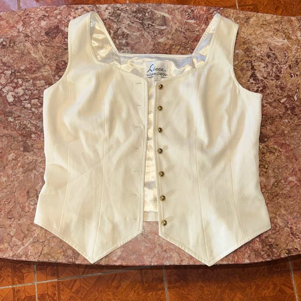 Vintage Luis Dell’olio women’s vest